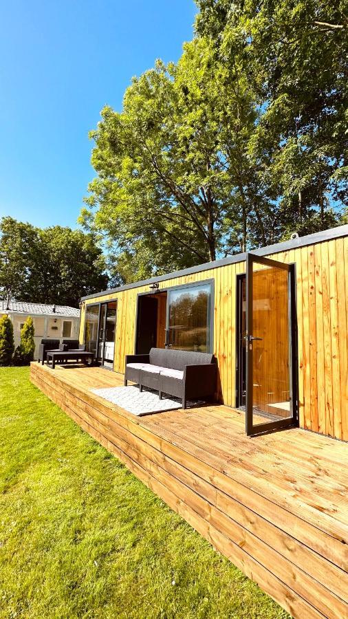 Luxe Tiny House Bij Het Leekstermeer Villa Matsloot Buitenkant foto